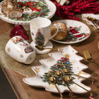 Mug noche buena snow 350ml setx2