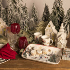 Mug noche buena snow 350ml setx2