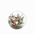 Plato mediano navidad silvestre 20cm setx4