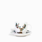 Pocillo y plato navidad Silvestre setx4