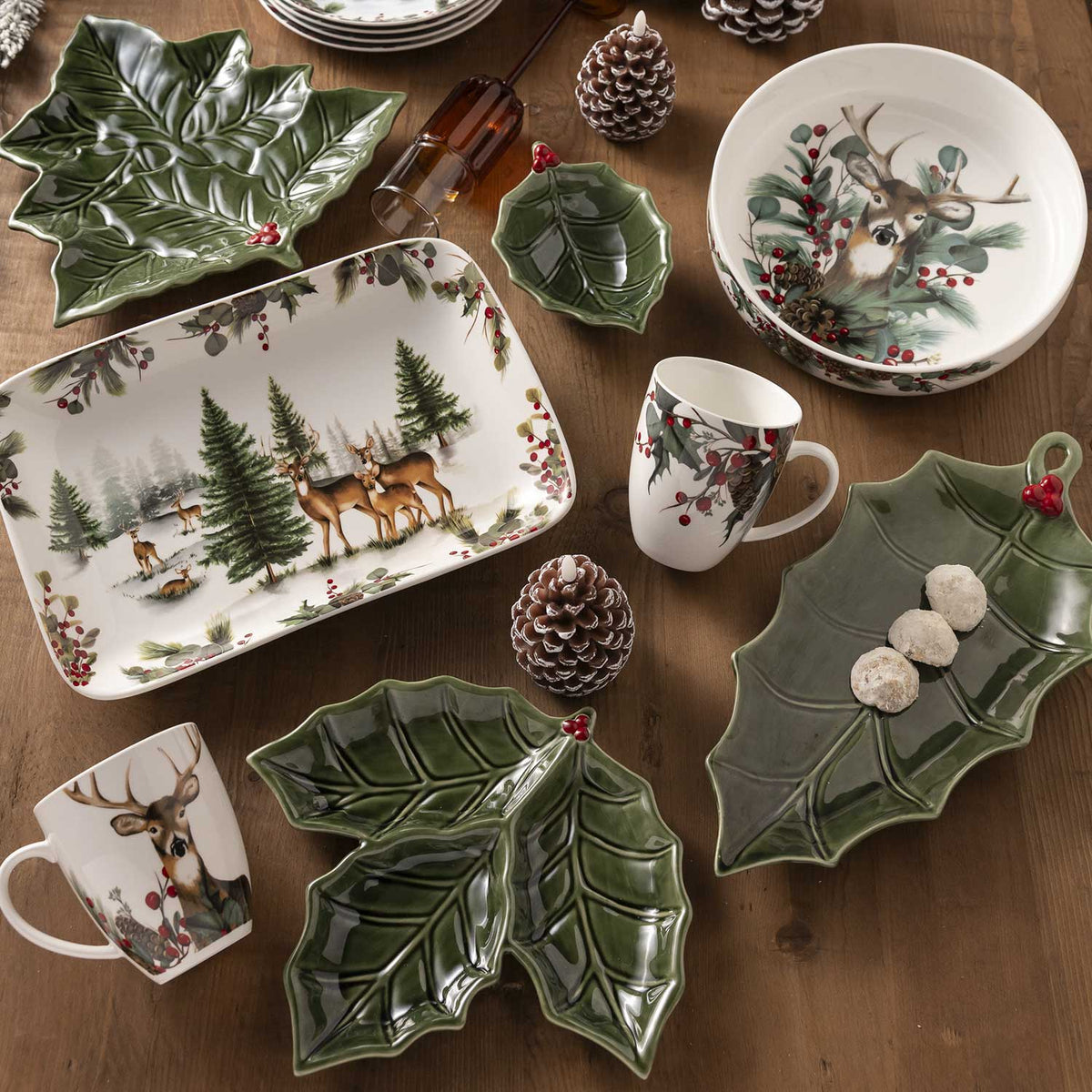 Tazón navidad Silvestre 24cm