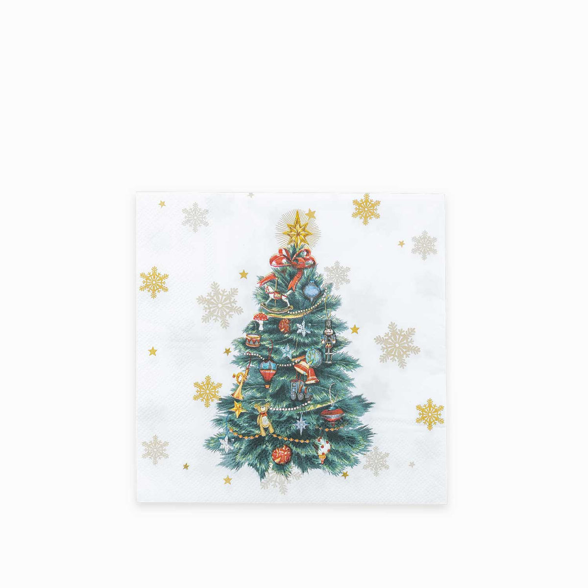 Servilletas árbol navidad Noche Buena