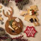 Servilletas copo de nieve navidad