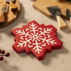 Servilletas copo de nieve navidad
