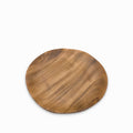 Plato irregular en acacia 25cm