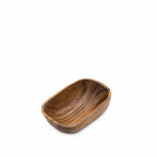 Bowl rectangular en acacia 15cm