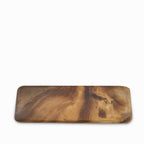 Bandeja con base en acacia 30cm