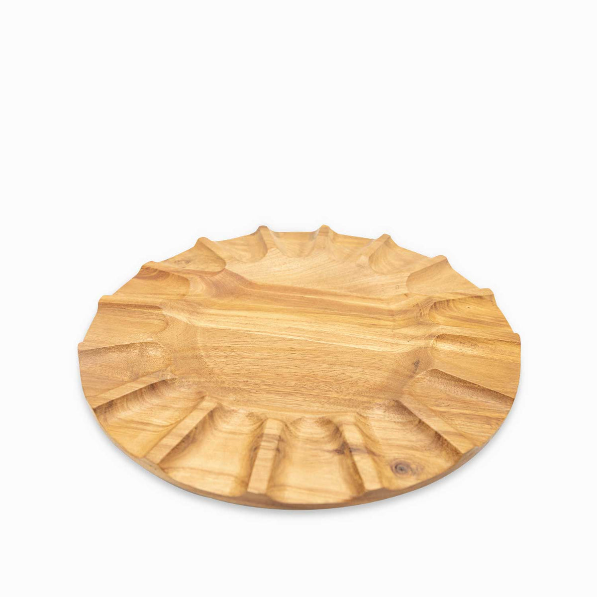 Plato base Mori acacia 35cm