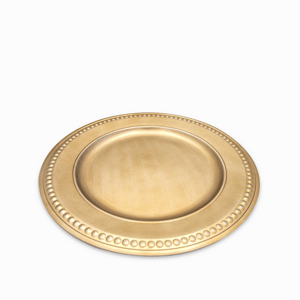Plato base Olivia silver 33cm