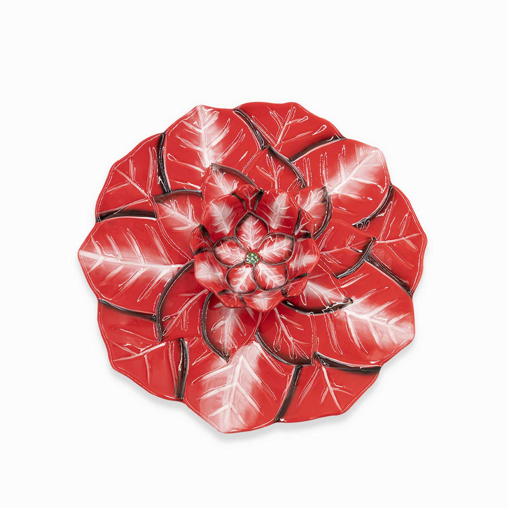 Chip and dip Poinsettia