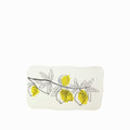 Bandeja rectangular limones 39.5 cm