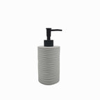 Dispensador de jabón blanco