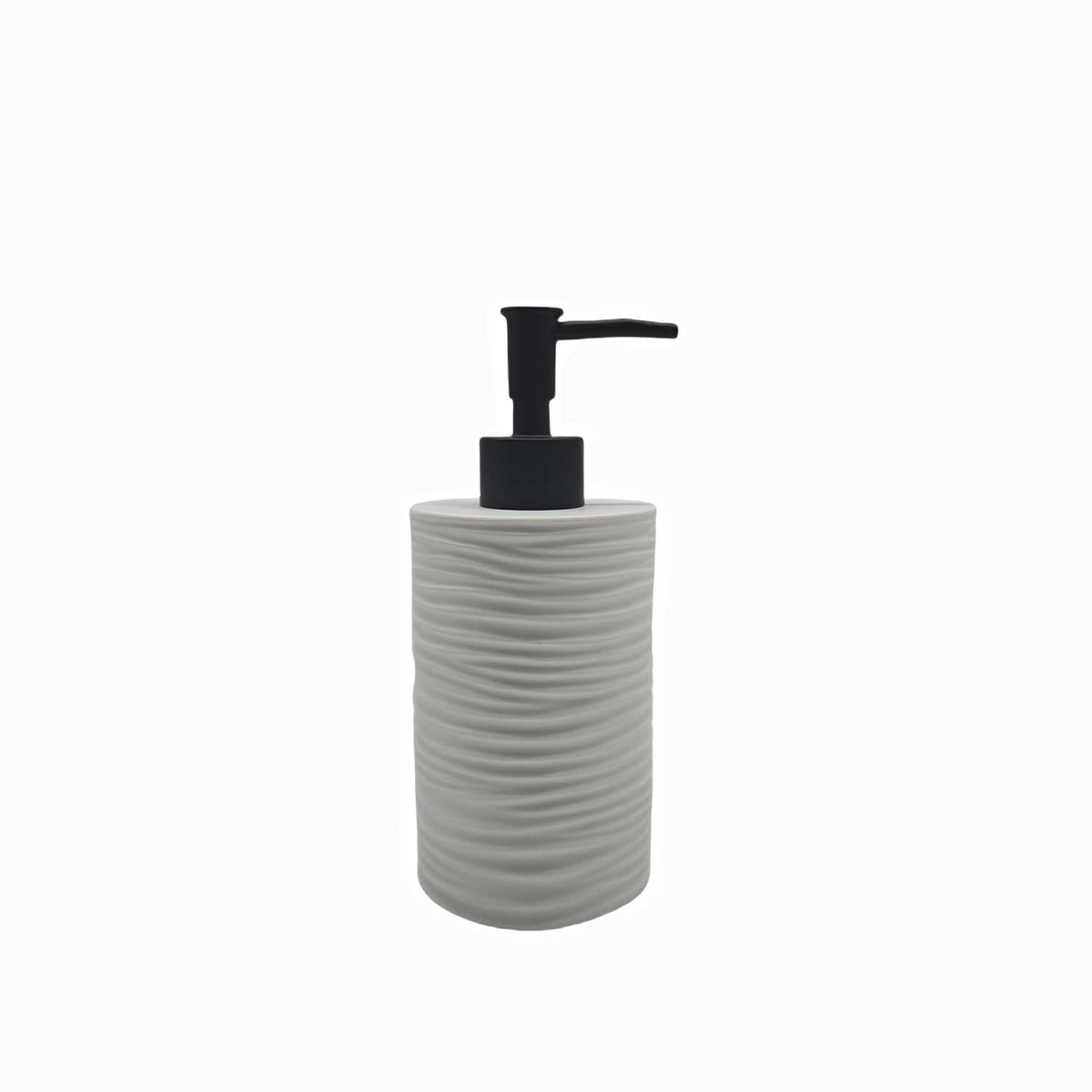 Dispensador de jabón blanco