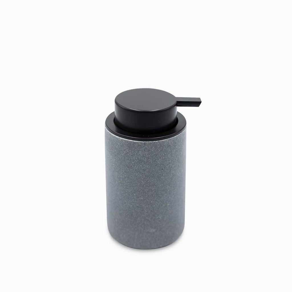 Dispensador de jabón granito gris