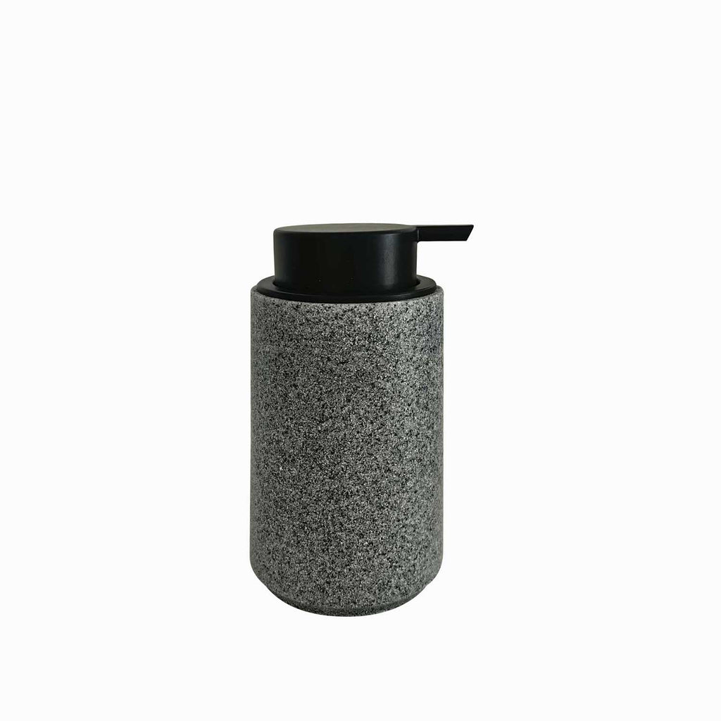 Dispensador de jabón granito gris