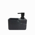 Dispensador jabón lavaplatos negro