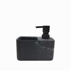 Dispensador jabón lavaplatos negro