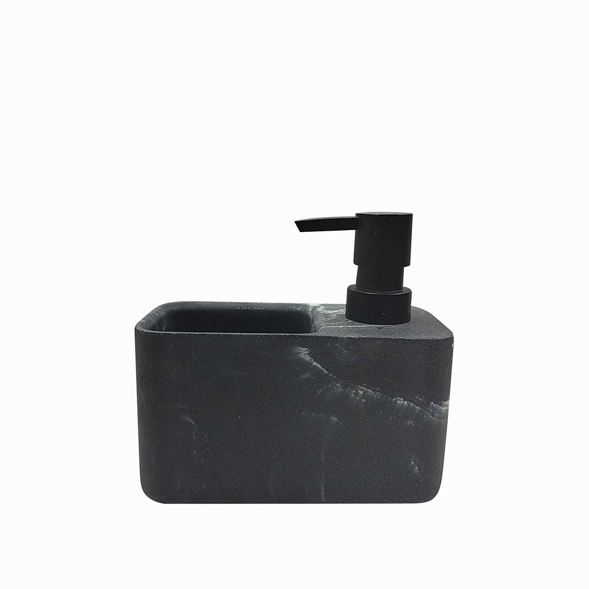 Dispensador jabón lavaplatos negro