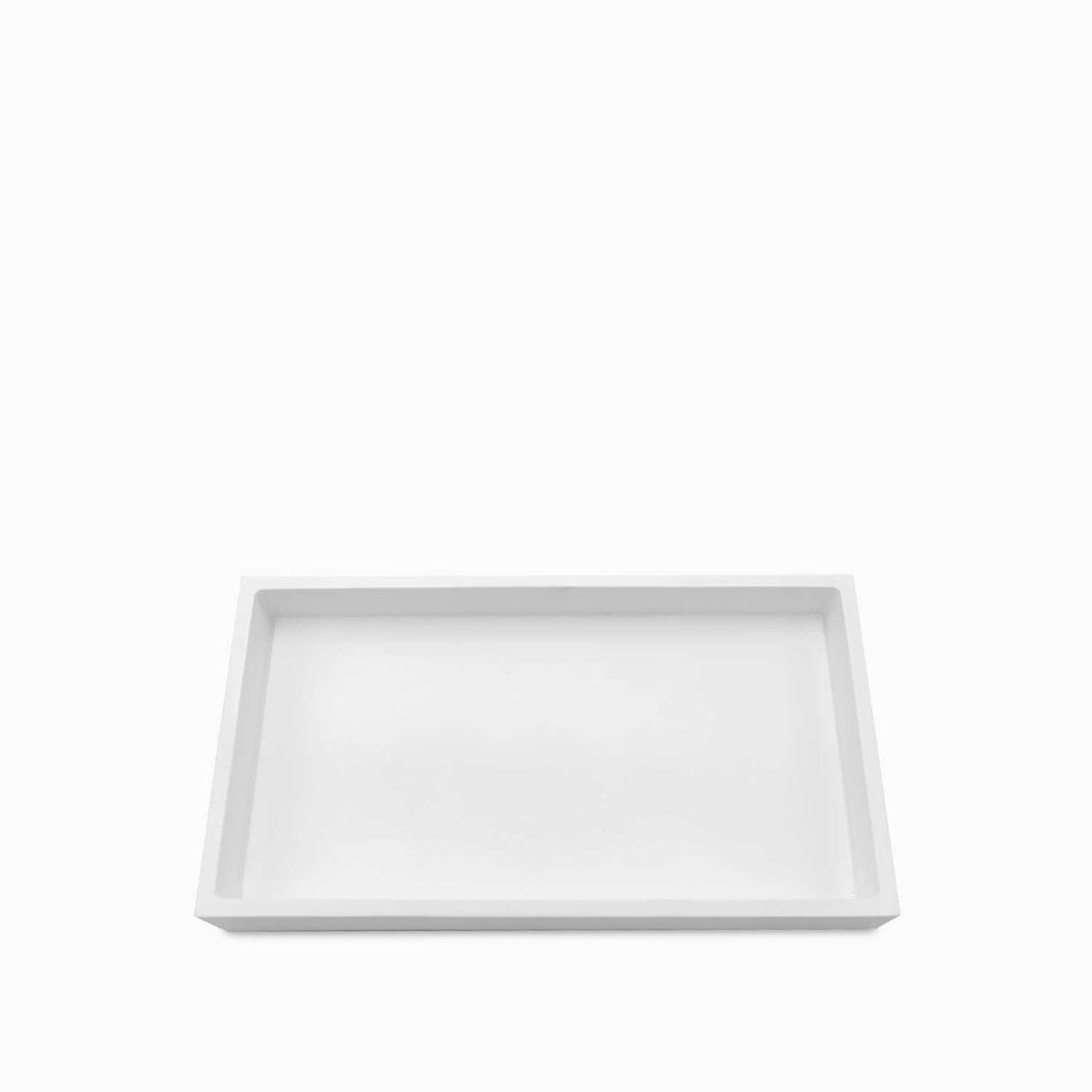 Bandeja para baño blanco 25 cm