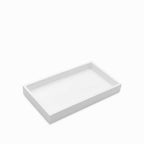 Bandeja para baño blanco 25 cm