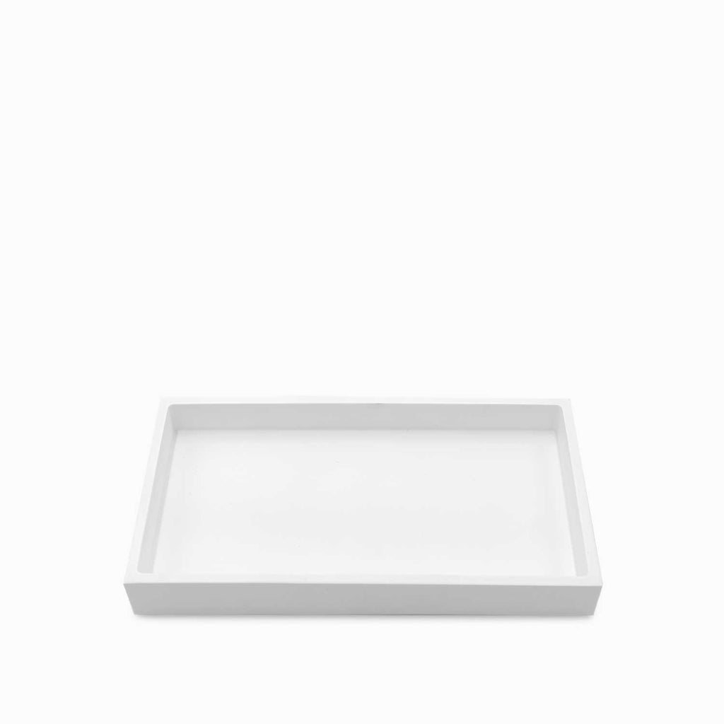 Bandeja para baño blanco 25 cm