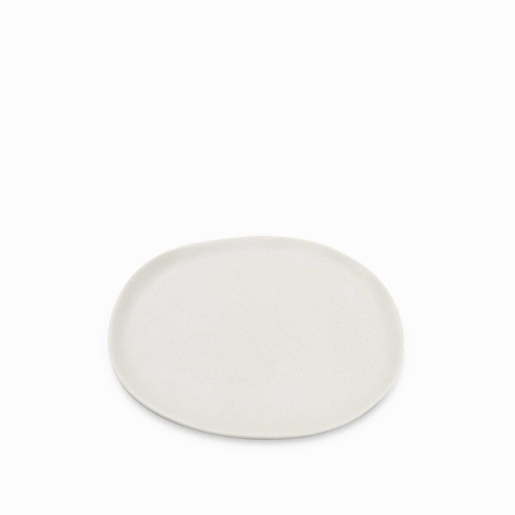 Plato mediano Aurah marfil 20 cm