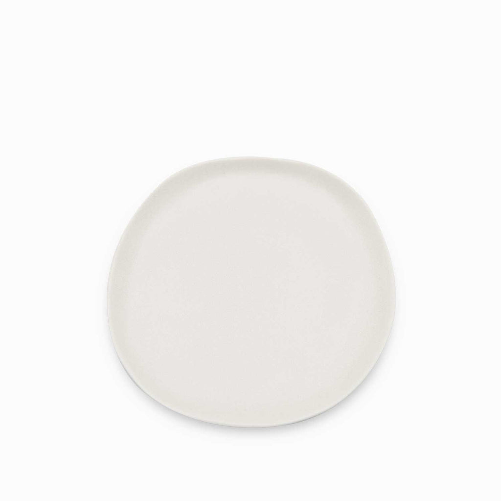 Plato mediano Aurah marfil 20 cm