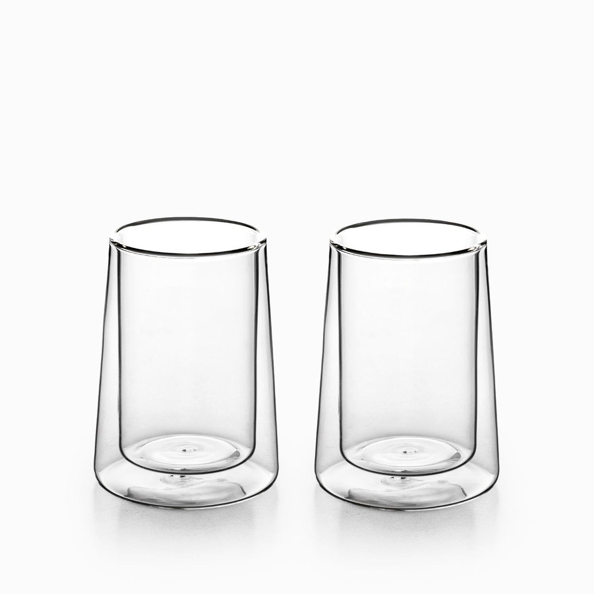 Vaso doble pared cuadrado 300ml setx2