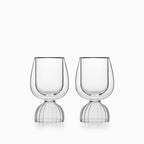 Copa cordial doble pared 220ml setx2