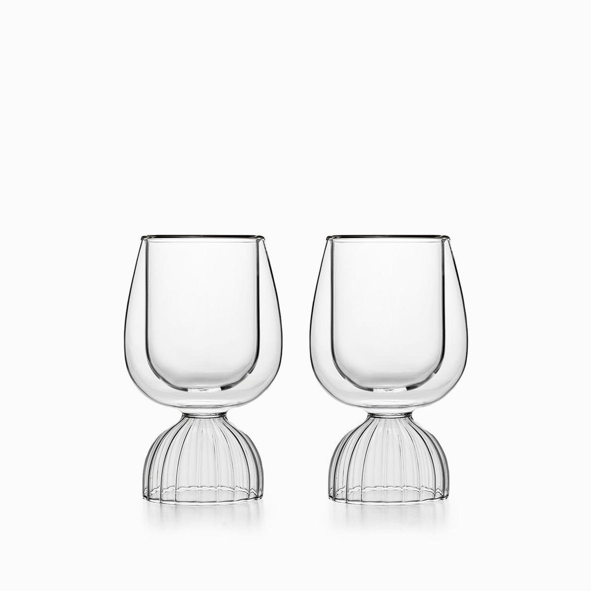 Copa cordial doble pared 220ml setx2