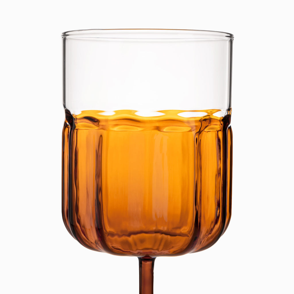 Copa Franklin ambar 380ml setx2