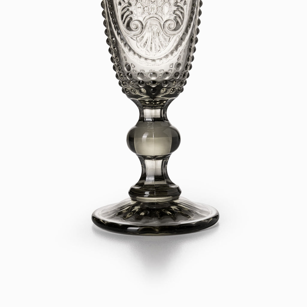 Copa champaña Kenia gris 160ml setx2