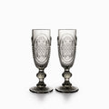 Copa champaña Kenia gris 160ml setx2