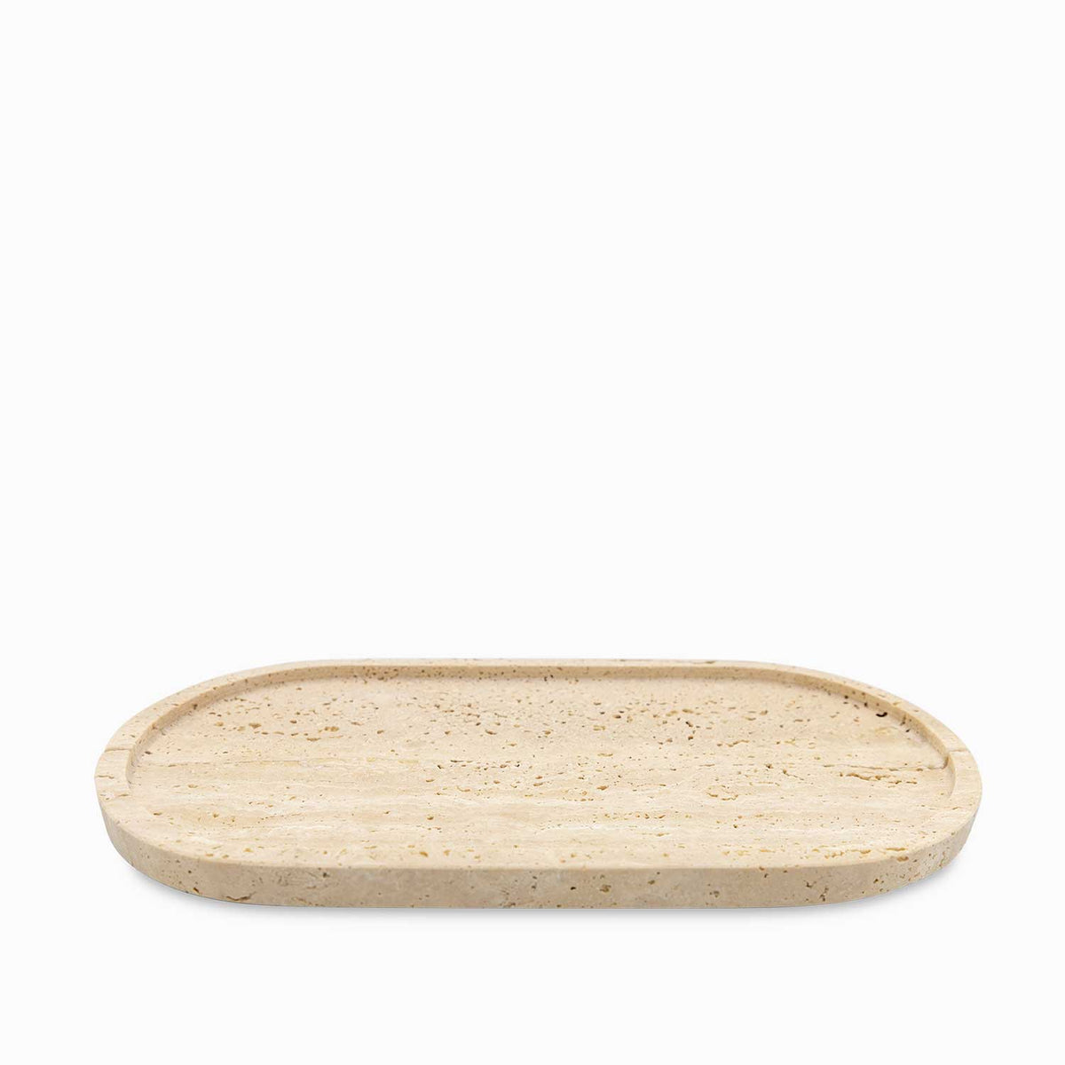 Bandeja oval Travertino 30 cm