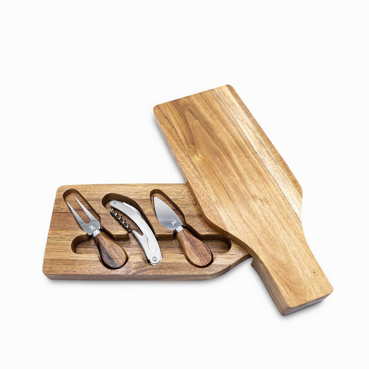 Set para quesos botella x3