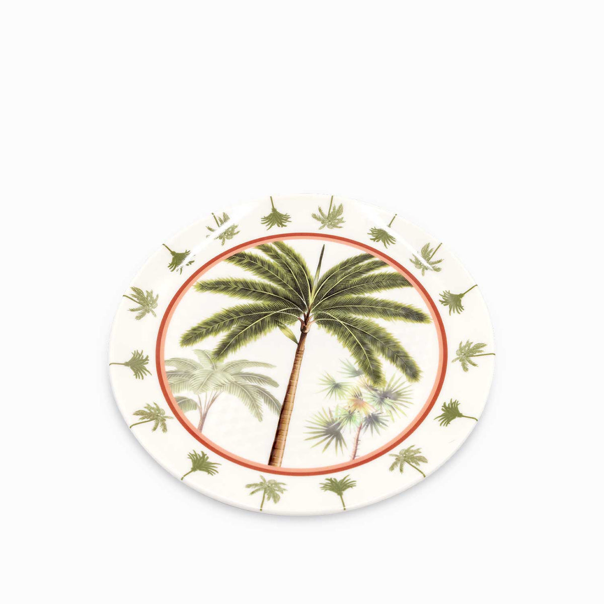 Plato palmeras cheetah 26 cm