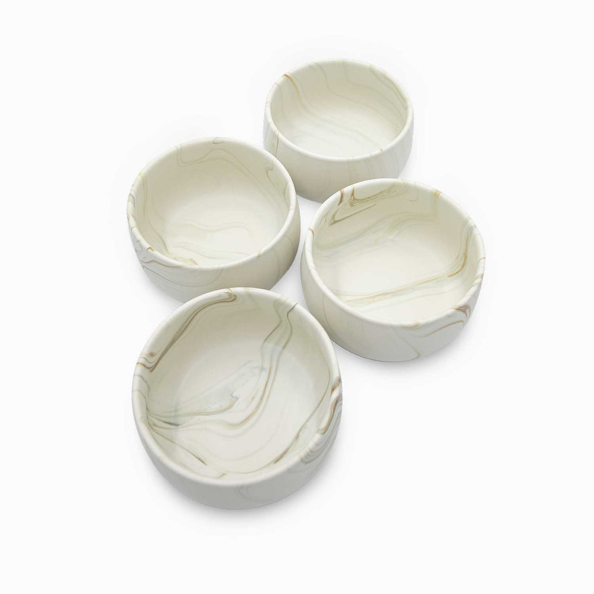 Tazón sopa Mármol cuarcita 15cm setx4