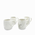 Mug Mármol cuarcita 500ml setx4