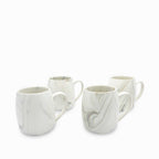 Mug Mármol cuarcita 500ml setx4