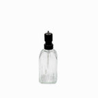Dispensador de jabón líneas tapa negra 450ml