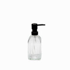 Dispensador de jabón líneas tapa negra 450ml