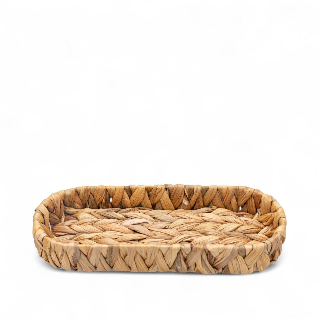 Canasta oval jacinto de agua 32x12 cm