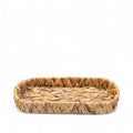 Canasta oval jacinto de agua 32x12 cm