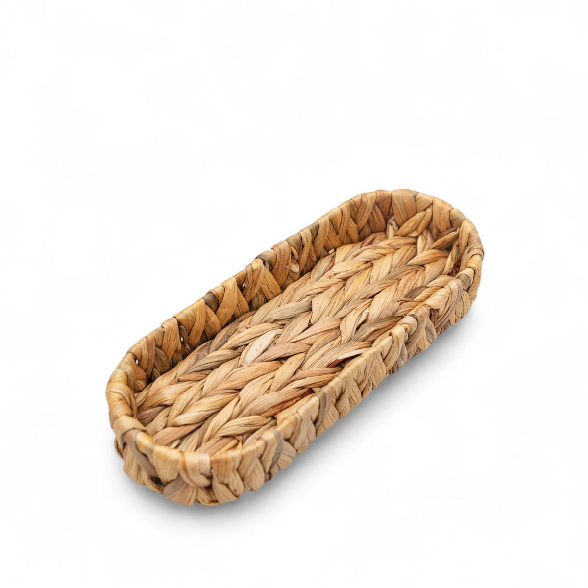 Canasta oval jacinto de agua 32x12 cm