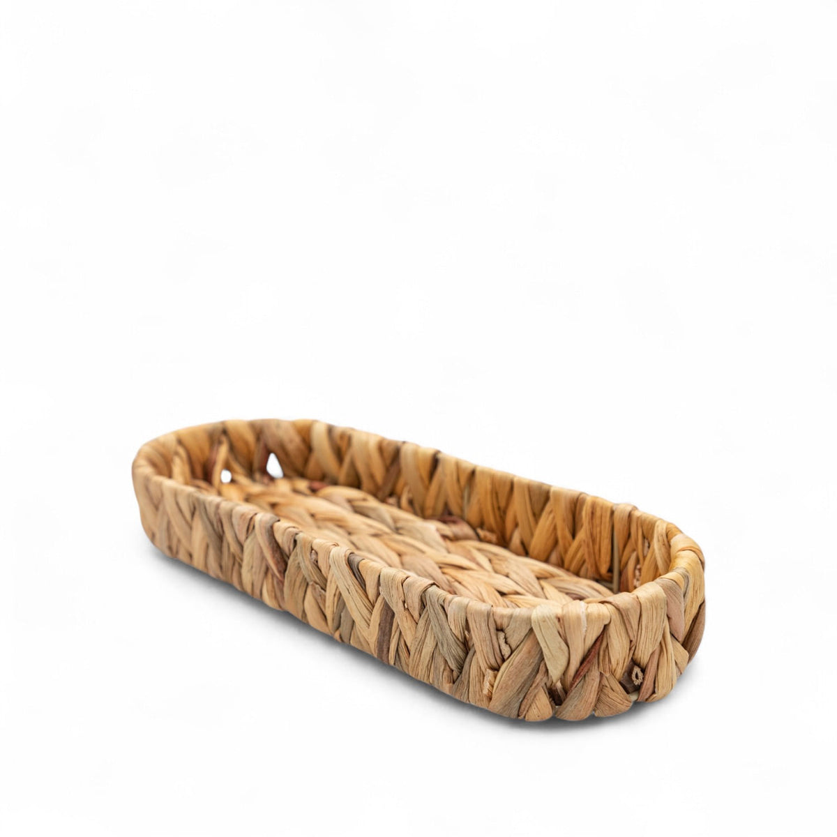 Canasta oval jacinto de agua 32x12 cm