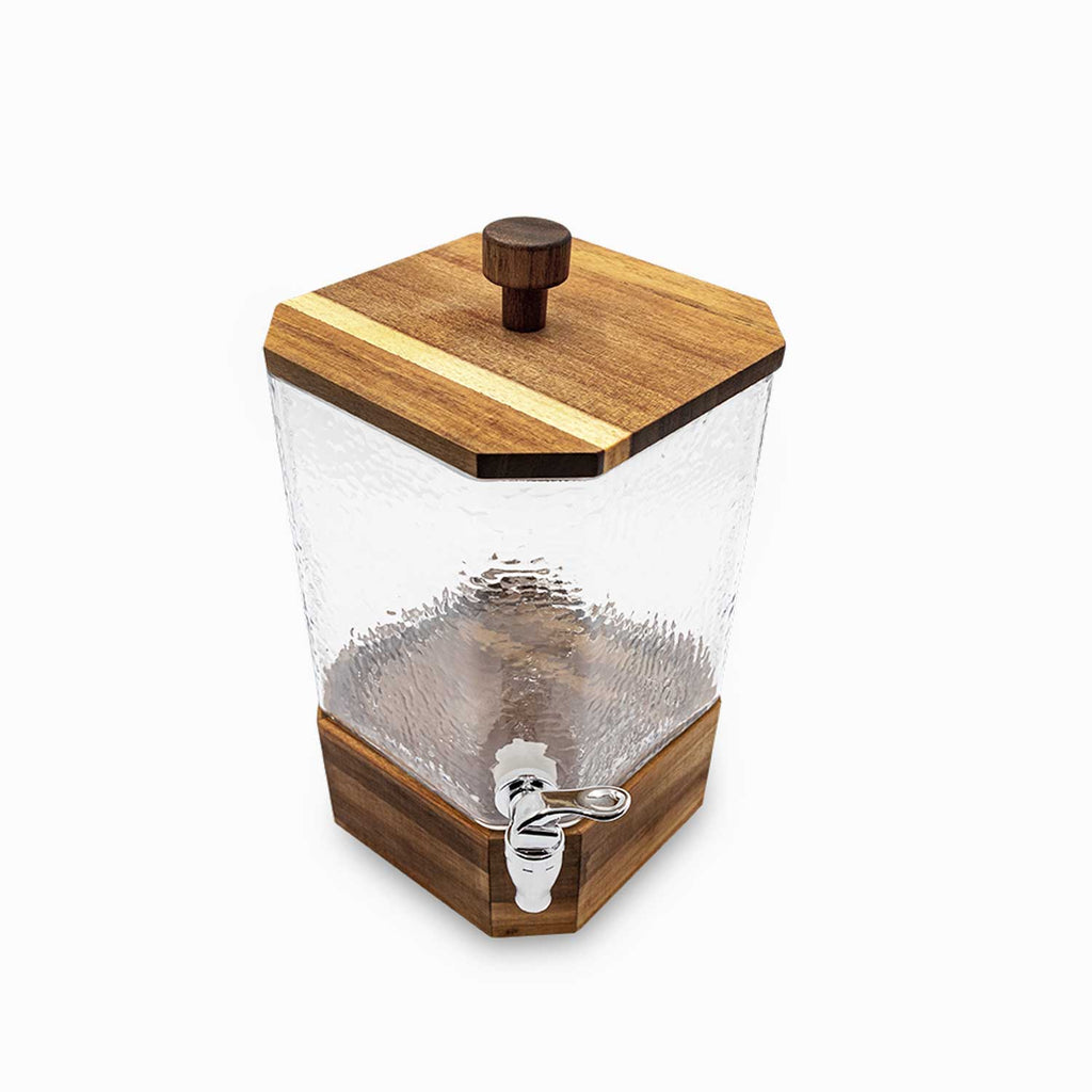 Dispensador de bebidas Kanso base acacia 5000ml