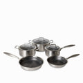 Set de ollas acero inoxidable 8pcs