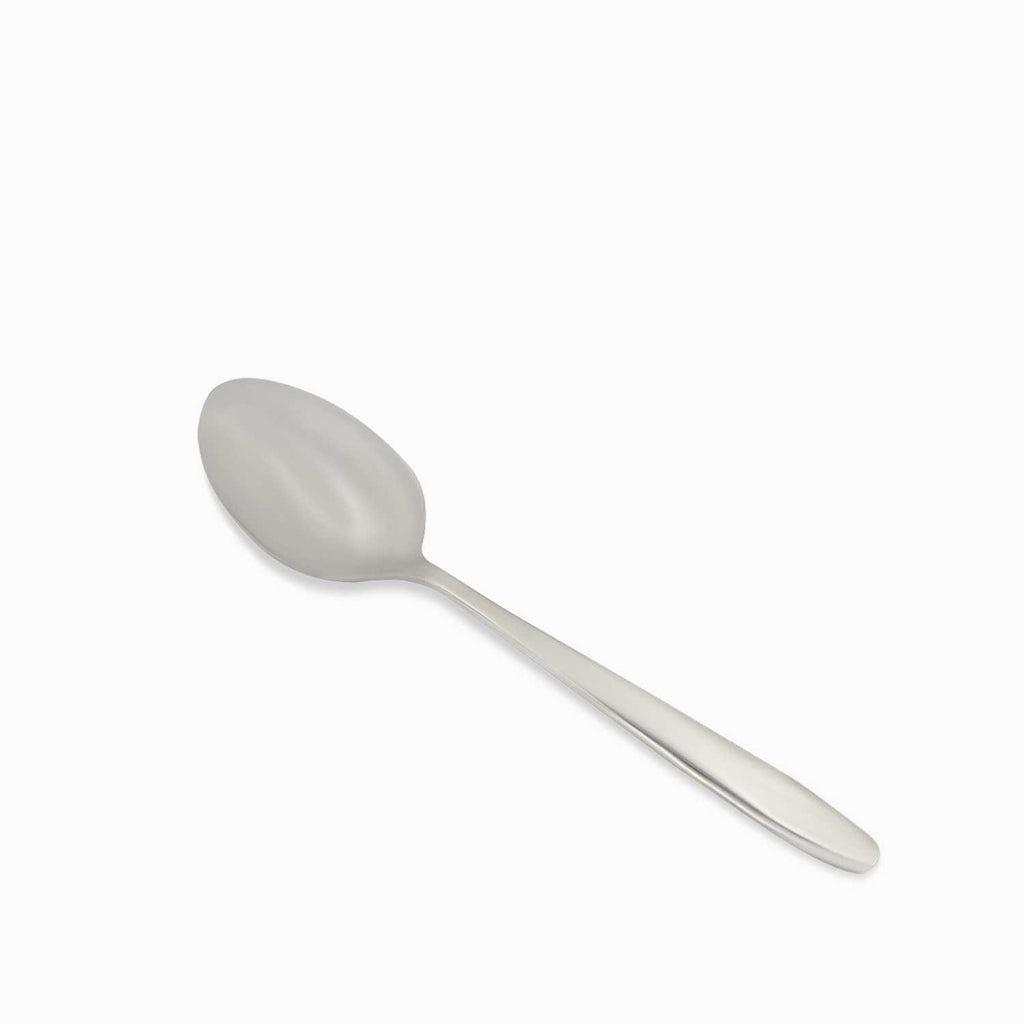 Servidor cuchara plateado