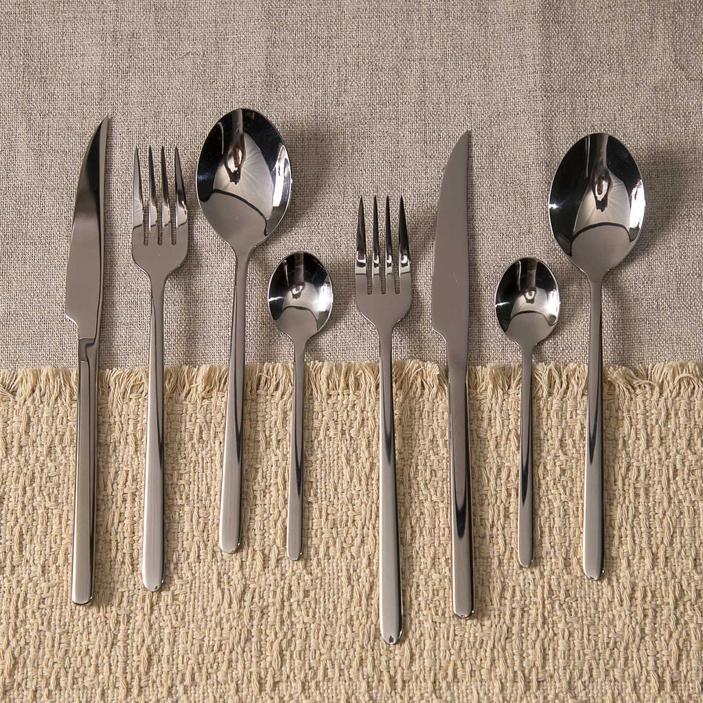 Cubiertos Alton plateado set x16