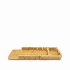 Tabla para el pan en bambú con salsera